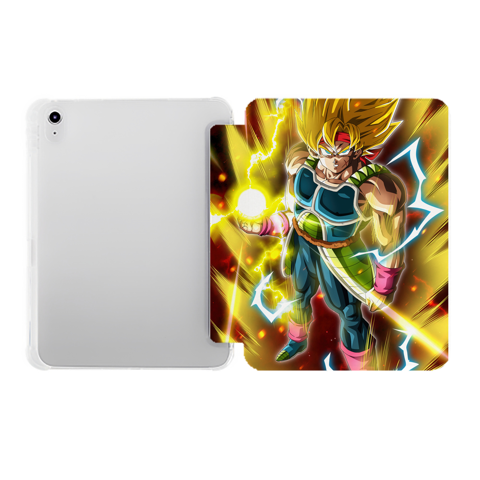 （画像用） ドラゴンボール DRAGON BALL IPad ケース ペン収納付き 三つ折りスタンド PUレザー×シリコン 対応機種9.5/10.5/10.9インチ